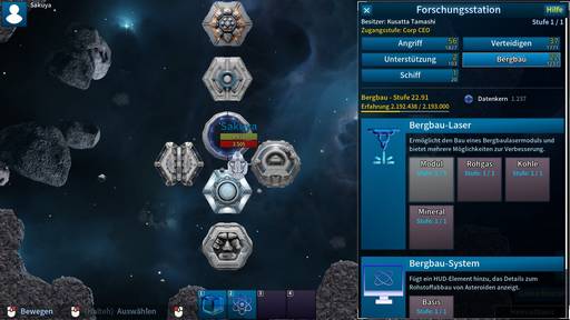 Research gameplay