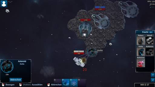 Mine gameplay