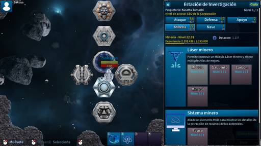 Research gameplay