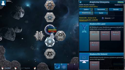 Research gameplay